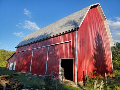 agricultural building metal roof ohio