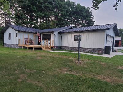 completed custom deck loudonville ohio