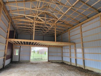 custom pole barn framing ohio