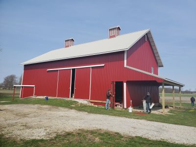 new pole barn construction near loudonville