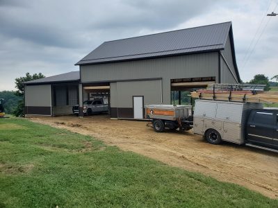 pole barn with metal roof ohio