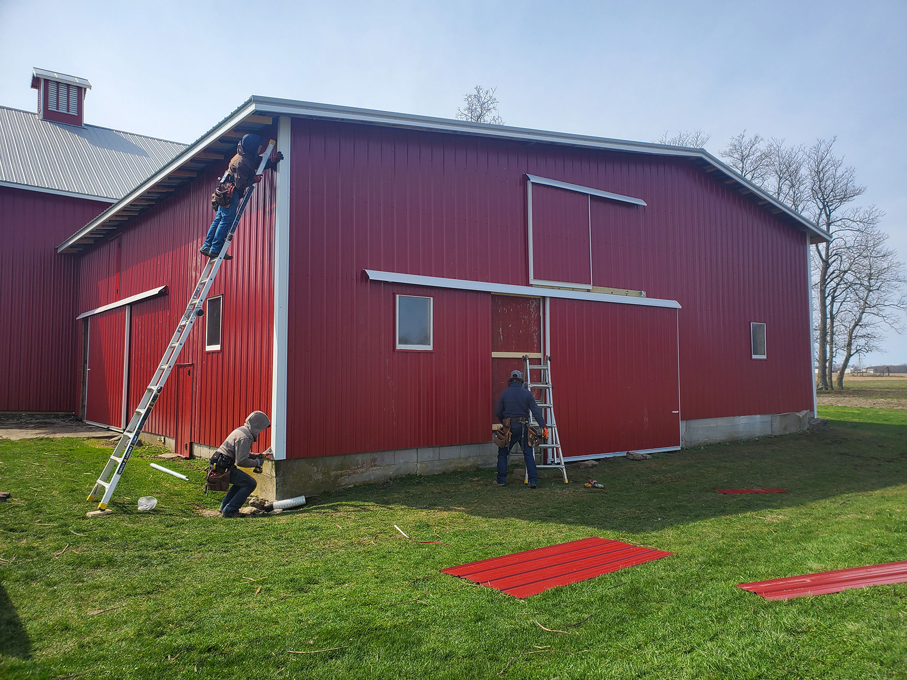 schrock bros loudonville ohio crew on job site